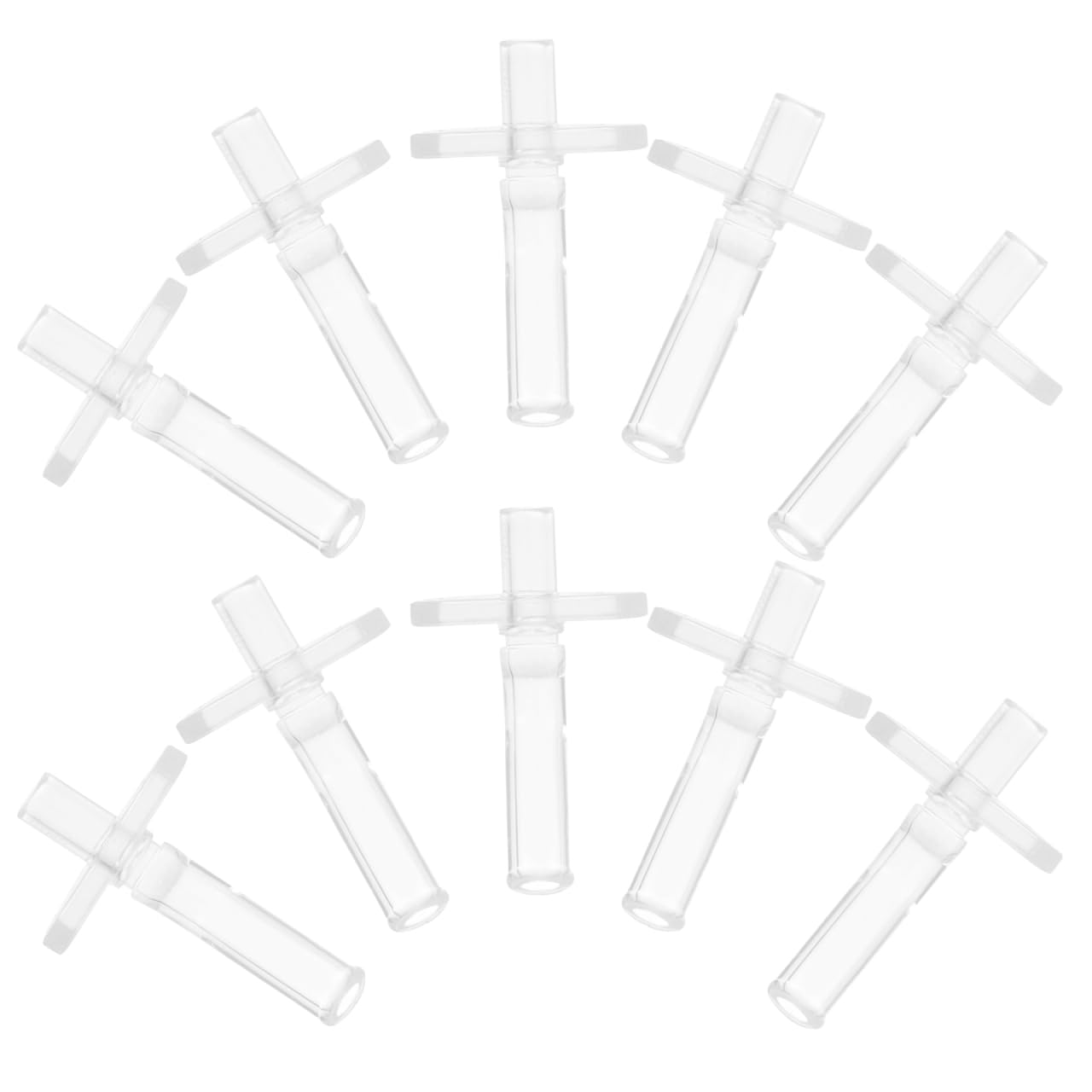 10 Pezzi Cannucce Sostitutive In Silicone - Per Tazze Bambini 6.2x3.7cm - Foto 2