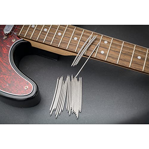 Musiclily 2,9mm 24 Pièces Frettes Guitare Acier Inoxydable Jumbo pour Guitare électrique Strat Tele LP SG et Basse… - Les Beatles, Paul McCartney, John Lennon, RIngo Starr, George Harrison Musiclily 2,9mm 24 Pièces Frettes Guitare Acier Inoxydable Jumbo pour Guitare électrique Strat Tele LP SG et Basse… – Image 8