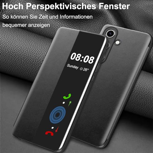 Protection Samsung S25 FE 5G étui cuir antichocs rabat fin
