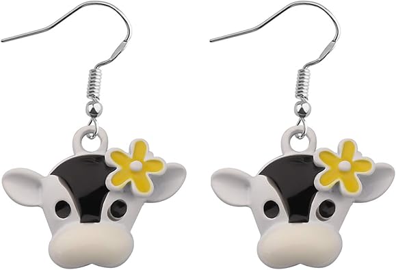 cow earrings