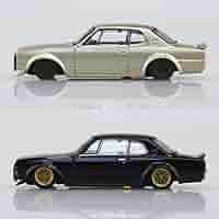 タミヤ　ハコスカ2dr タミヤ ハコスカ2dr タミヤ模型 ニッサン スカイライン 2000 GT