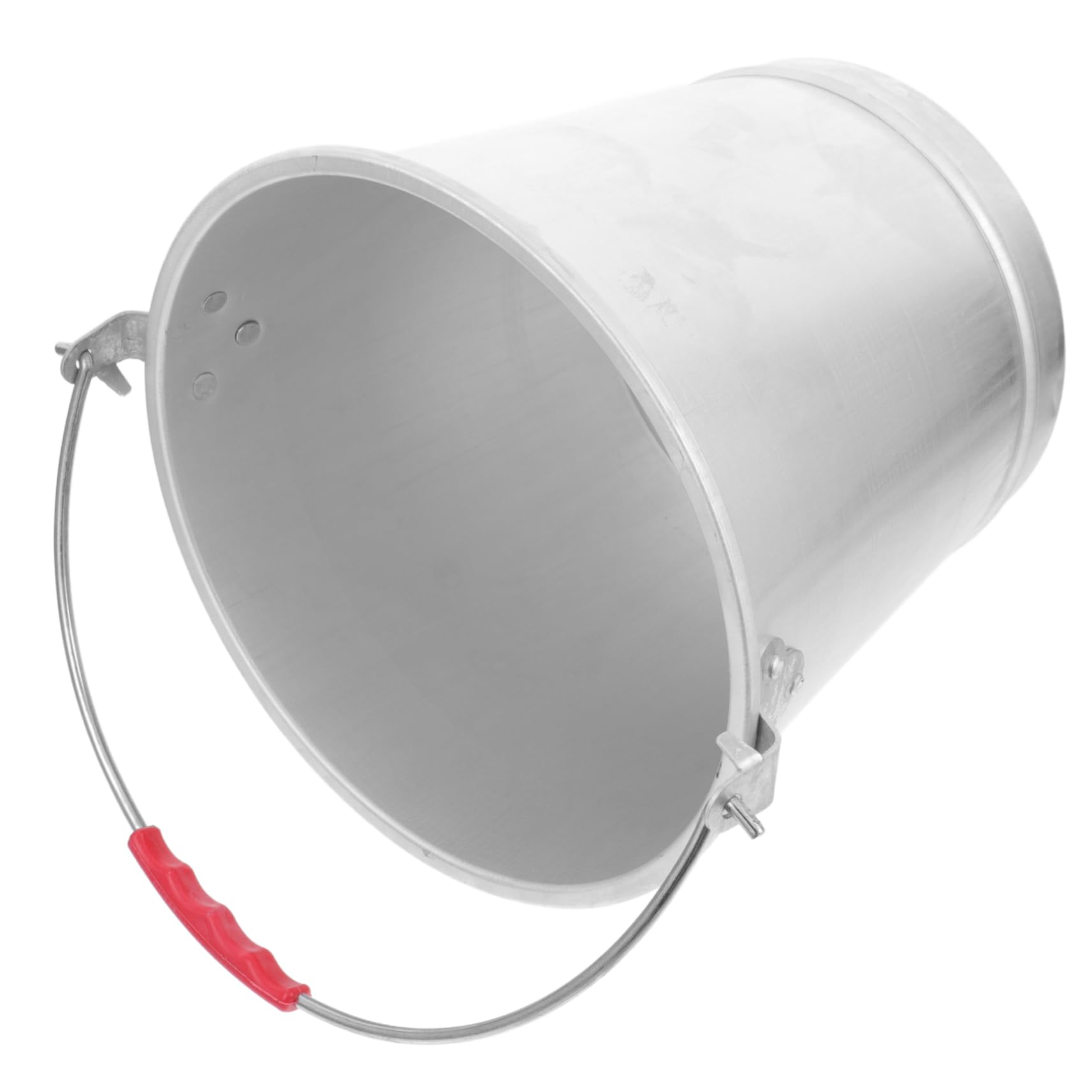 NAMOARLY Thickened Aluminum Water Pail Portable Milk Storage Bucket Strong Load-bearing Comfort Cleaning Sturdy Construction 28cm 9l