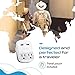 Ceptics Safest Travel Adapter Kit, Dual USB for iPhone, Chargers, Cell Phones, Laptop Perfect for Travelers - 3.6A with Qc. 3.0 Charge Faster