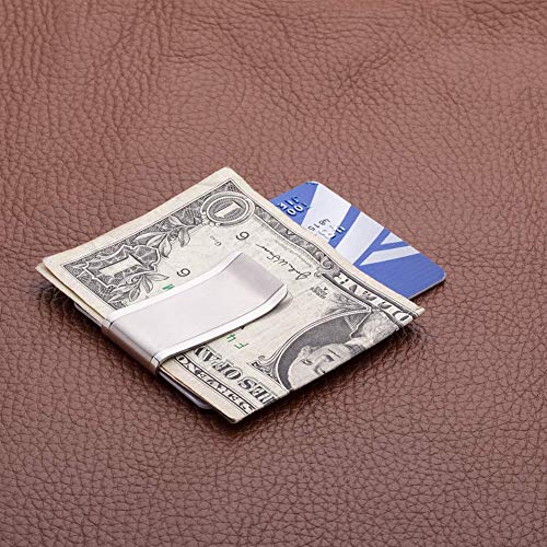 NUBARKO titanium money clip, the minimalist half of this money clip vs slim wallet comparison