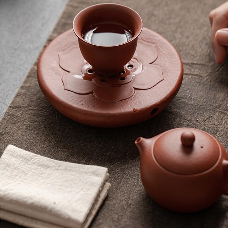 Plateau à thé chinois TUSUOD, accessoires de cérémonie du thé pour table basse - 7