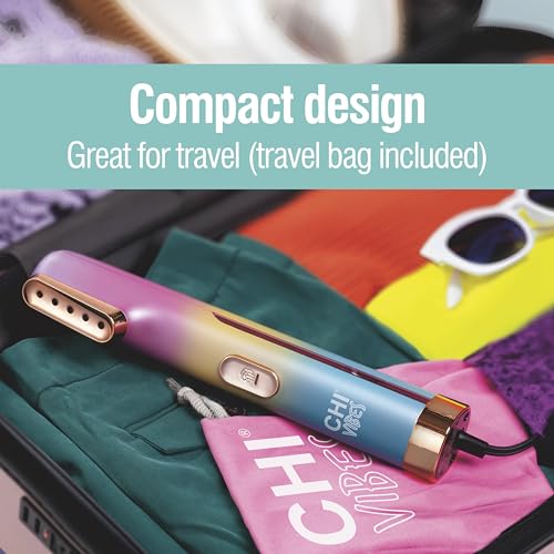 CHI VIBES Compact Garment Steamer for Clothes, 800 Watts, Pink - image 2