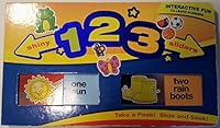Shiny Sliders 123: Interactive Fun To Learn Numbers 1607452685 Book Cover