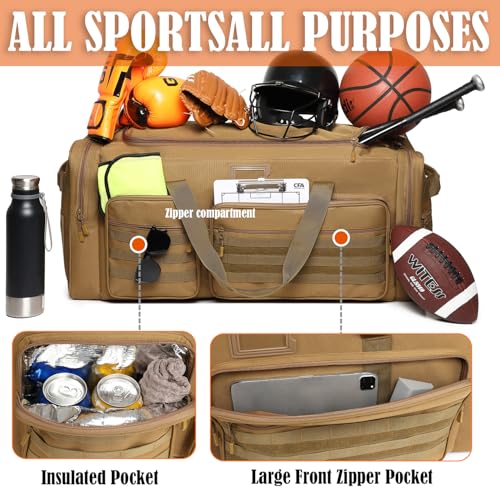 Image of 130L Extra Large Duffle Bag for Men, Heavy Duty Large Duffle Bag for Travel