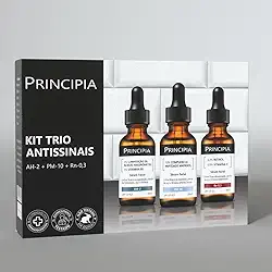 PRINCIPIA, Kit Trio Antissinais AH-2 + PM-10 + Rn-0,3