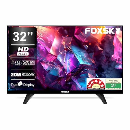 Image of Foxsky 80 cm (32 inches) HD Ready LED TV 32FSN (Black)