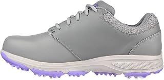 Skechers Womens Go Golf Jasmine Waterproof Leather Spiked Golf Shoes