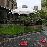 Multifunktionaler Sonnenschirm: Unser Sonnenschirm kann zu verschiedenen Anlässen wie Garten, Garten, Garten, Park, Ladentür usw. als Sonnenschirm, Sonnenschirm und Sonnenschirm verwendet werden.