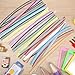 24PCS Book Binding Endbands, 12 Inch 24 Colors Cotton Book Binding Materials Kit for Decor, Colorful Bookbinding Supplies for Books Making Repair Kit(Solid Colors)