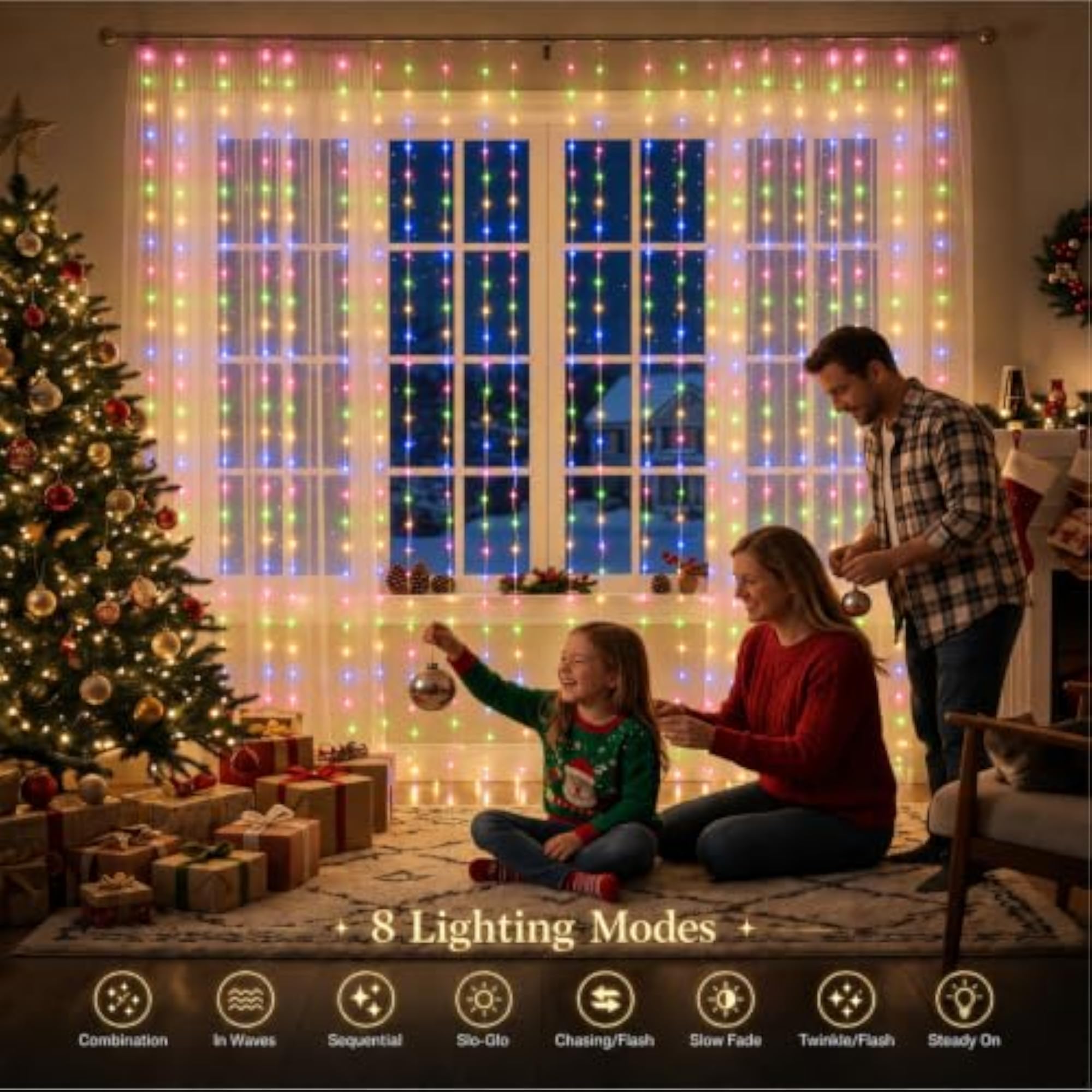 300 L Multicolor Light Curtain