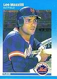 1987 Fleer #15 Lee Mazzilli New York Mets MLB Baseball Card NM-MT