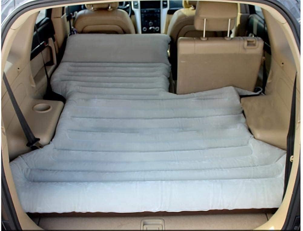 Air Mattress Camping Bed Cushion Pillow -General Split SUV Inflatable Pad Car Inflatable Mattress Travel Mattress Portable Sleeping Pad for Travel Camping