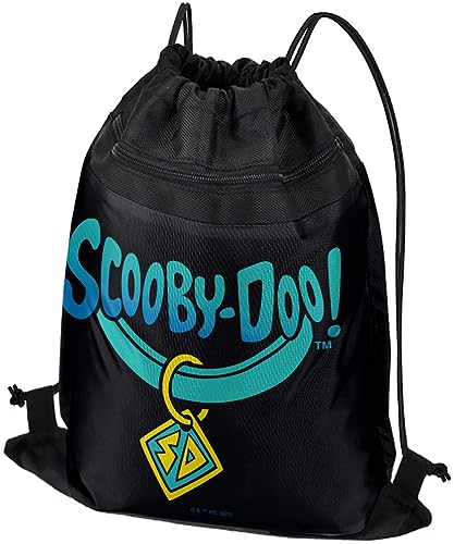 LOGOVISION Scooby Doo Collar Drawstring Backpack Sports Bag Sackpack 17