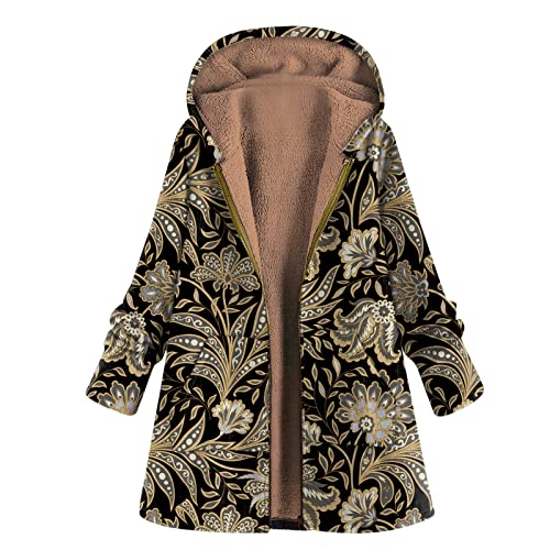 Veste à capuche en polaire femme manteau d'hiver chaud pour le quotidien