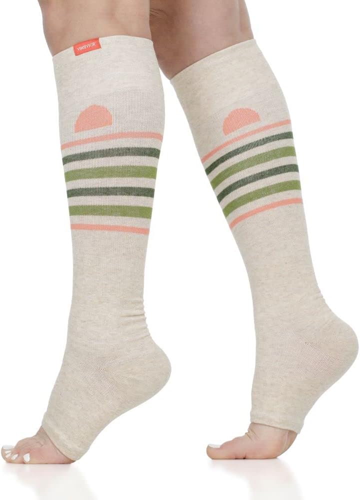 VIM & VIGR Cotton 20-30 mmHg Graduated Compression Socks