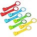 8PCS Anillas para Cunas y Parques - WENTS Ayuda a Su Bebe a Ponerse de Pie Facilmente(Rojo/Azul/Verde/Amarillo)