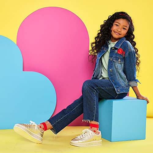 Disney Inspired by Belle – Beauty and The Beast ILY 4EVER Denim Jacket for Girls 7/82