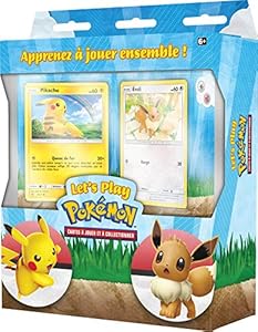 Produit Pokémon PokémonDecks Let’s Play Pikachu et Évoli du  du