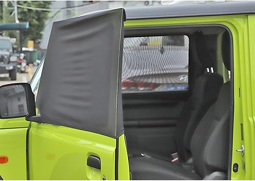 Miniatura 5 de Bestmotoring Pantallas de ventana de coche para acampar 100% de protección contra insectos, rayos UV y mosquitero de coche para camping | Malla