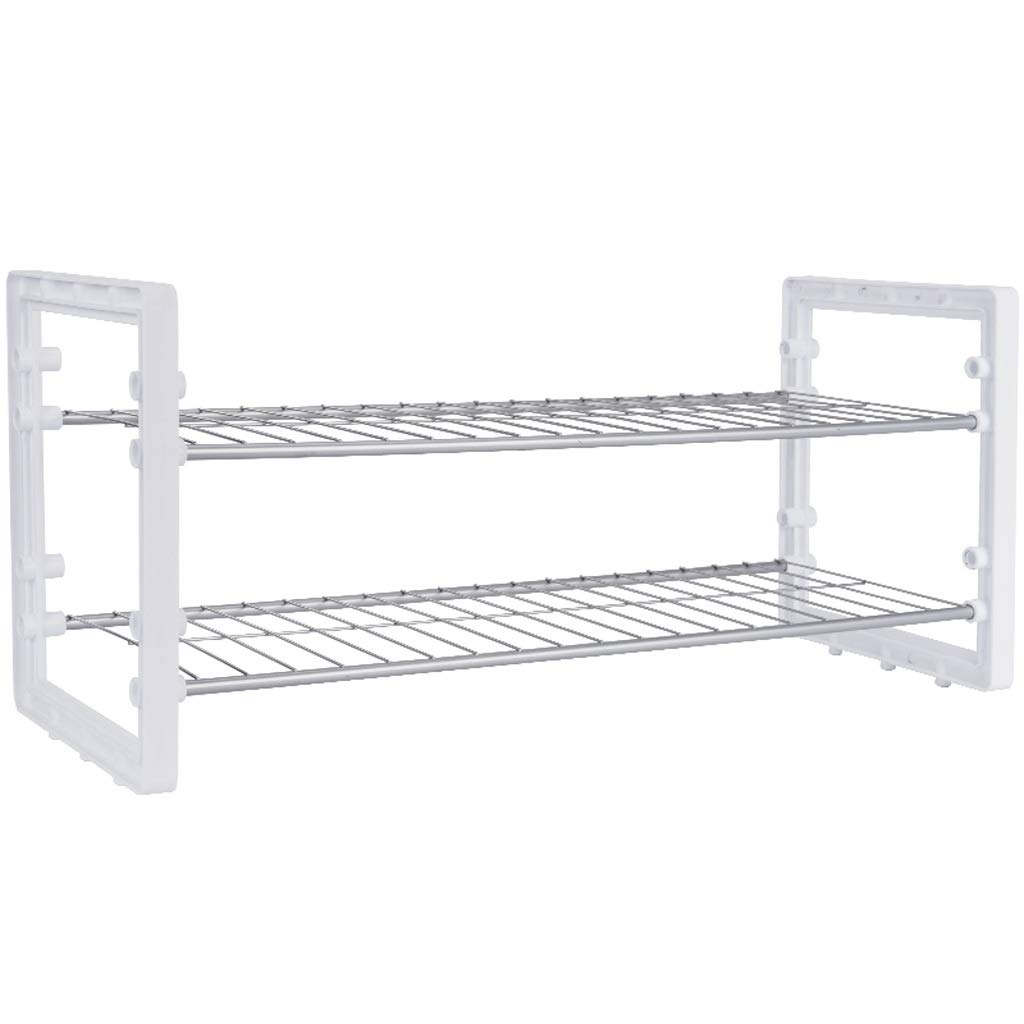 Meuble à chaussures blanc moderne pour entrée et chambre | Organisateur compact
