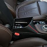 bmw mittelarmlehne nachrüsten Farbe: als bild DIYUCAR Mittelarmlehne Aufbewahrungsbox Container Tablett Für X1 F48 2016-2019 X2 F47 2018 2019 Linkslenker (Rote seite schwarz stil)