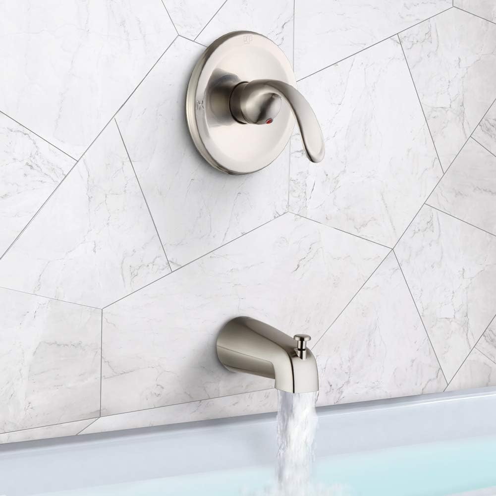 Black Friday - 50% OFF Dual-Function Shower Faucet Set with Tub Spout Bath High Pressure 35 Setting Dual 2 in 1 Shower System with Handheld Shower Head 3-way Water Diverter Shower Trim Kit with Rough In Valve Brushed Nickel 🛒 Crazy Deals Dual-Function Shower Faucet Set with Tub Spout Bath High Pressure 35 Setting Dual 2 in 1 Shower System with Handheld Shower Head 3-way Water Diverter Shower Trim Kit with Rough In Valve Brushed Nickel