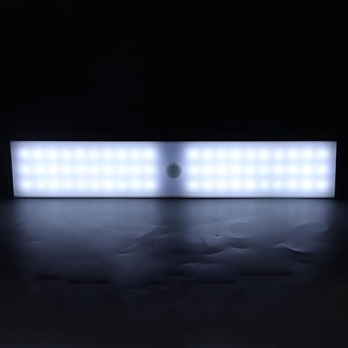 Miniatura 9 de Luces LED con sensor de movimiento, luces para debajo del gabinete, tira magnética recargable para cocina, dormitorio, armario, detección infrarroja