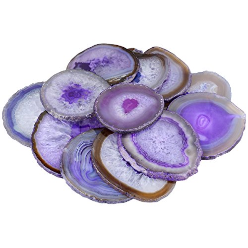 Shanxing, set di 2 sottobicchieri in fette di