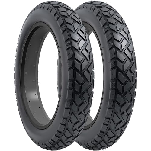26x4 Fat E-Bike Tires-Heavy Duty, High-Performance 26 x 4.0/102-559 and Bike Tubes Compatible with 26x4.0 Electric Bike, MTB, Mountain, All-Terrain Directional Tread Bicycle Tires and Tubes-2 Pcs