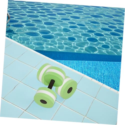 2 pesas verdes para agua de EVA para ejercicio acuático miniatura 6