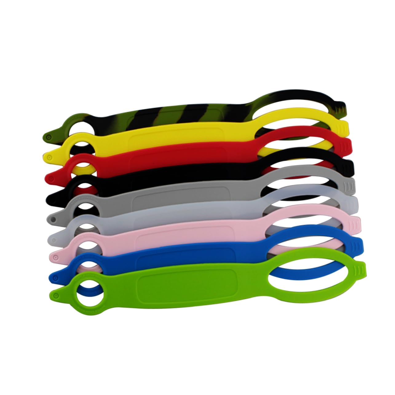 BESPORTBLE Lot de 2 Sangles Souples en Silicone pour Bouteille Deau Porte-clés pour Randonnée Et Cyclisme 9 Pièces