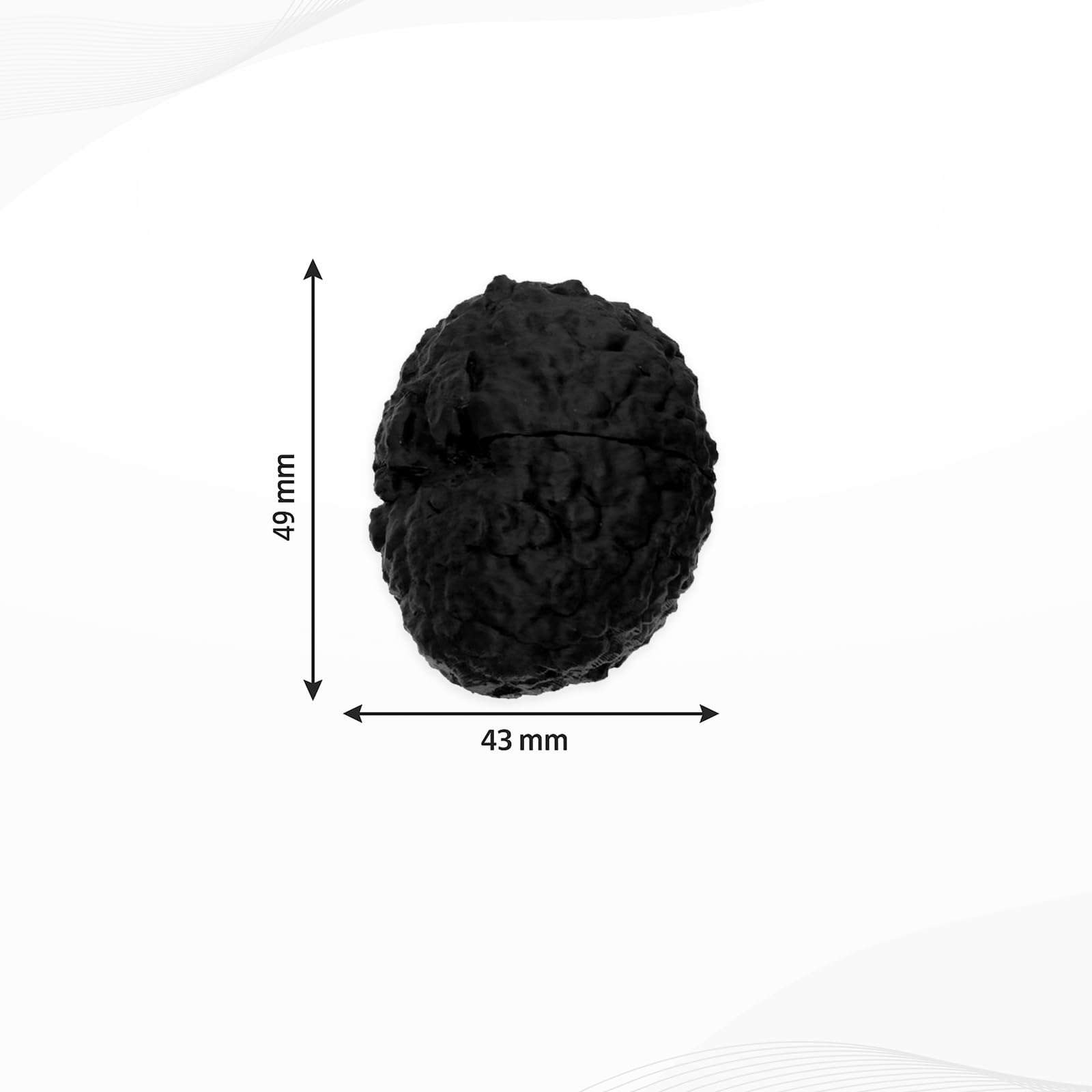 Lot de 2 faux truffes pour dressage pour chiens – Fermeture à baïonnette, récipient pour huile de truffe, lavable et réutilisable, noir