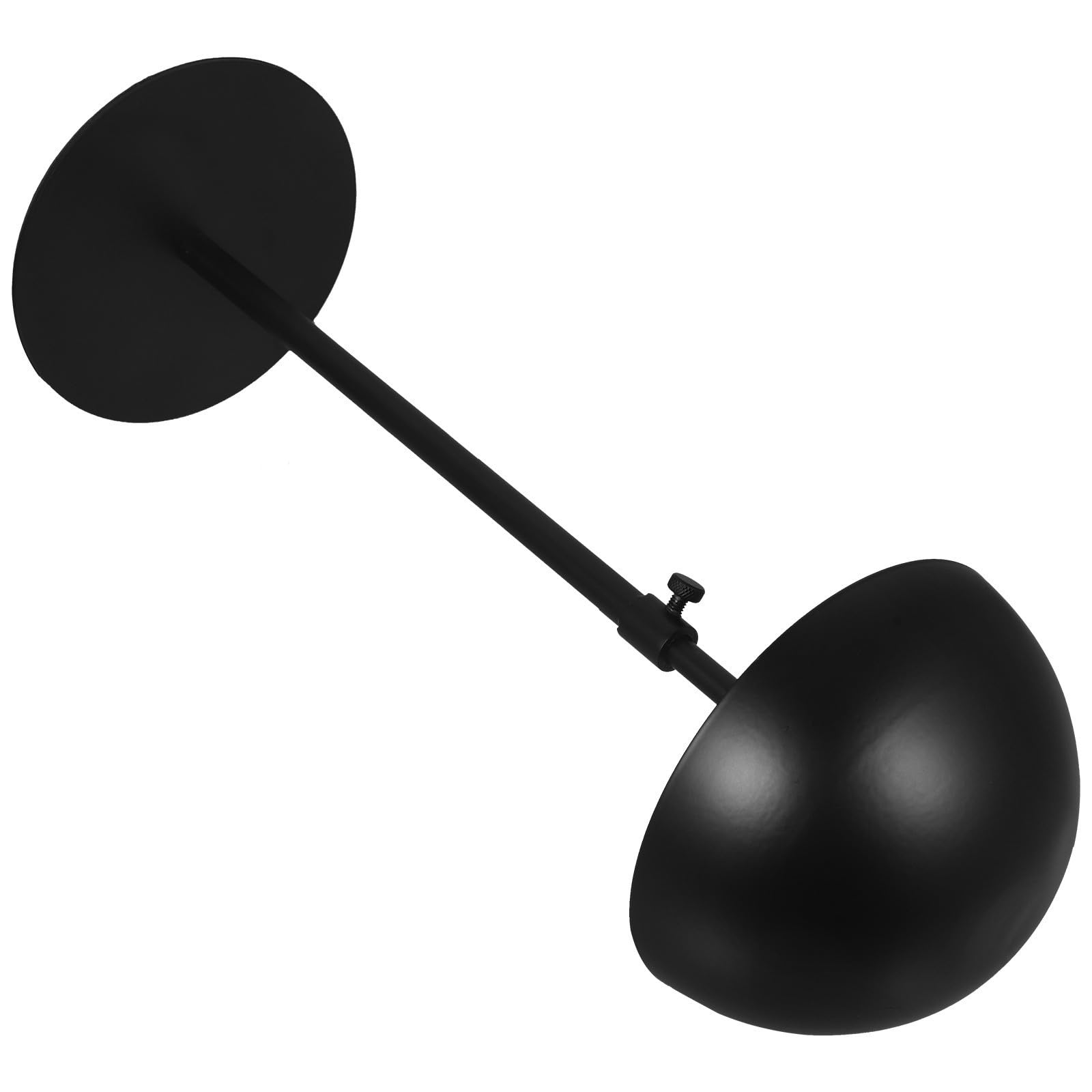 Présentoir à chapeaux réglable acier noir et support pour casquette