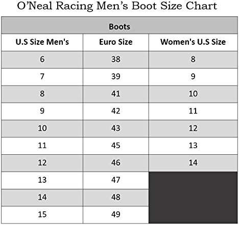O'Neal Rider Boots (Black, Size 11)