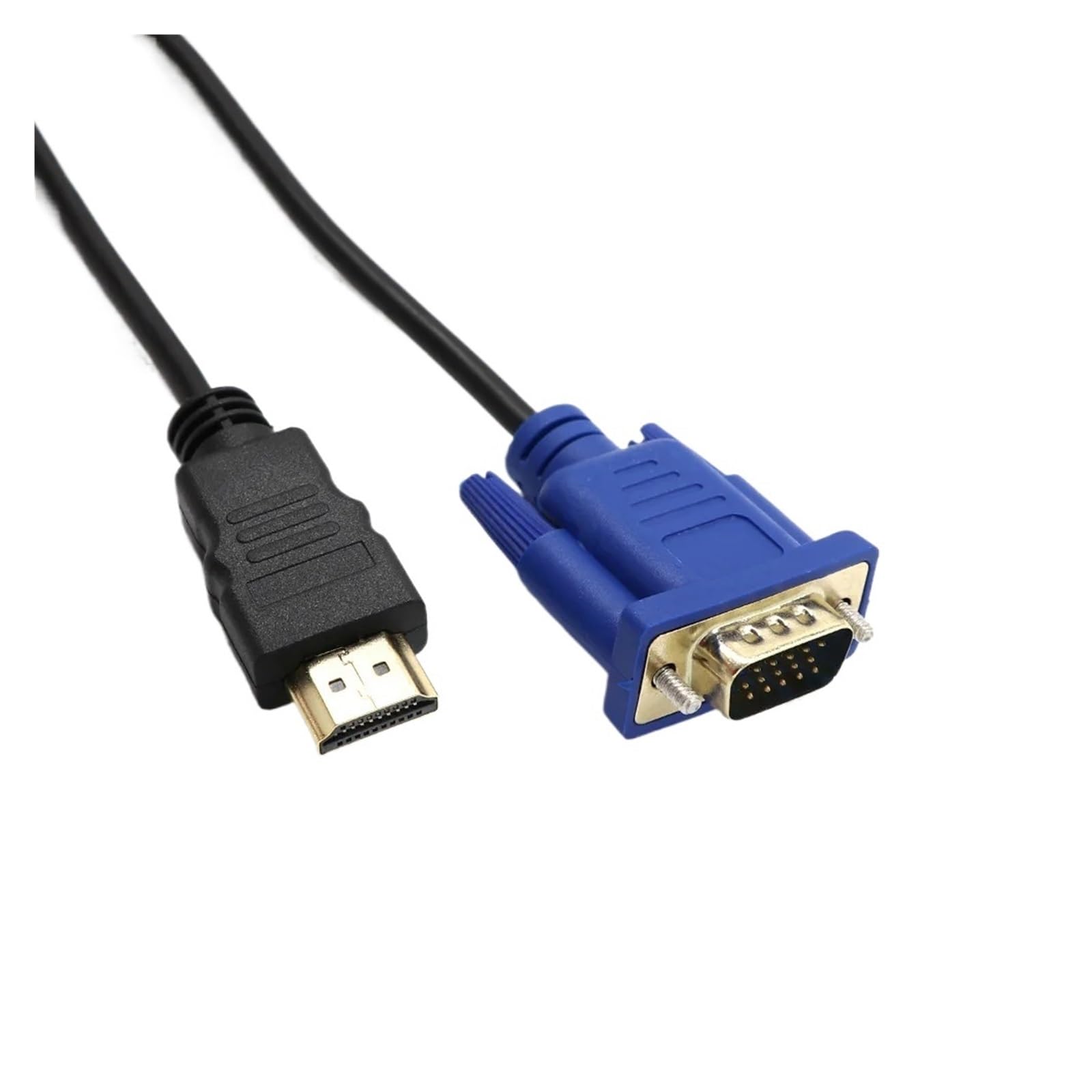 HDMI-Compatible to VGA Cable Male to Male 1.8M Video Adapter Only for HD Player to HDTV Hardware