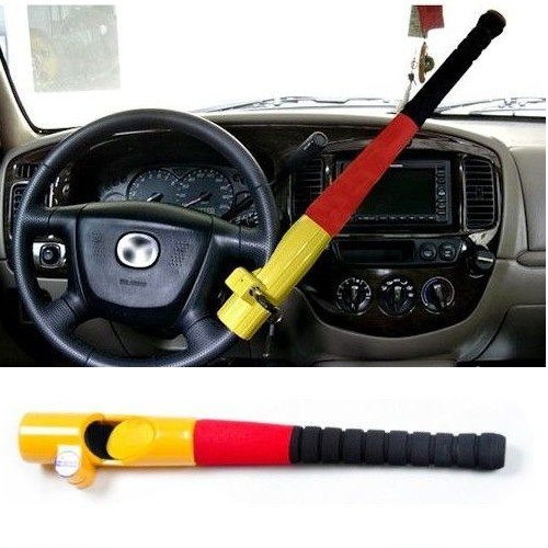 FAST WORLD SHOPPING Bloque Volant Antivol Blindo Security pour Voiture et Camping-Car