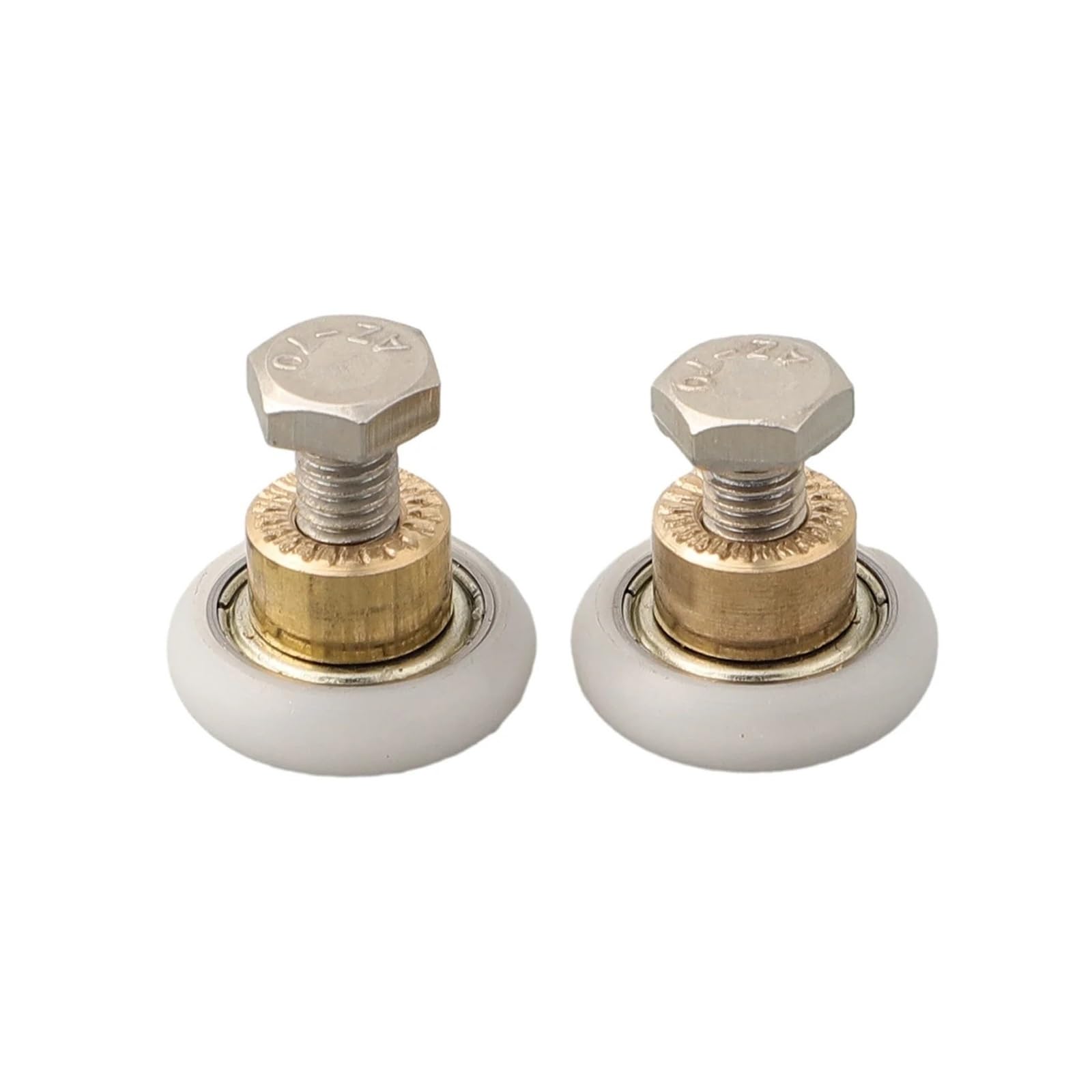 Vnakrny 27Mm Shower Door Rollers 22Pcs 19- Steel Sliding Roller Hardware