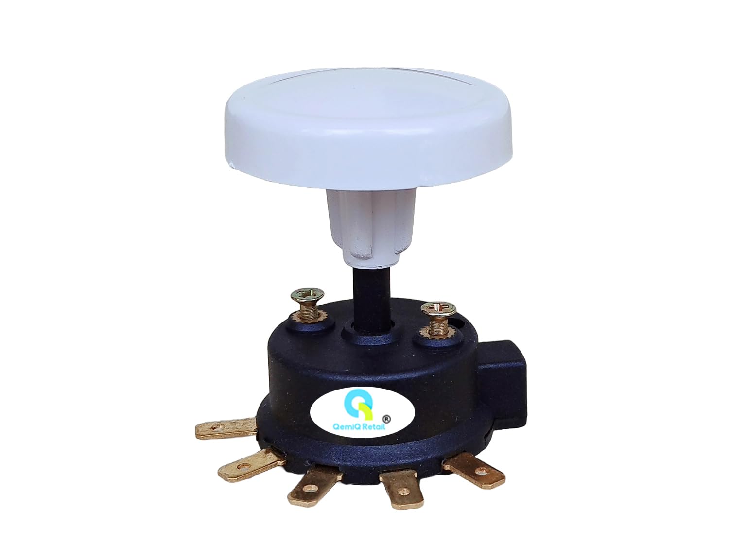 QemiQ Retail®-"Rotary Switch with Knob-5 PIN Type" for-Butterfly -Mixer Grinder Models (Not Suitable for Any Other Brands)