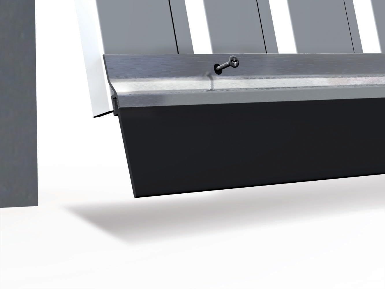 ELLEN - Bas de porte de garage petite bavette ADS-ZW 250 cm - 0301006D