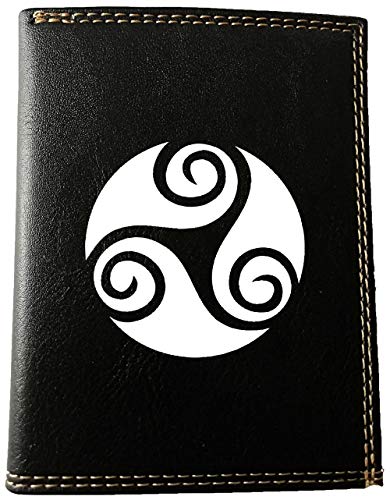 Syl'la Triskel Petit Portefeuille Homme Porte Monnaie Cartes Noir pour Homme Cover