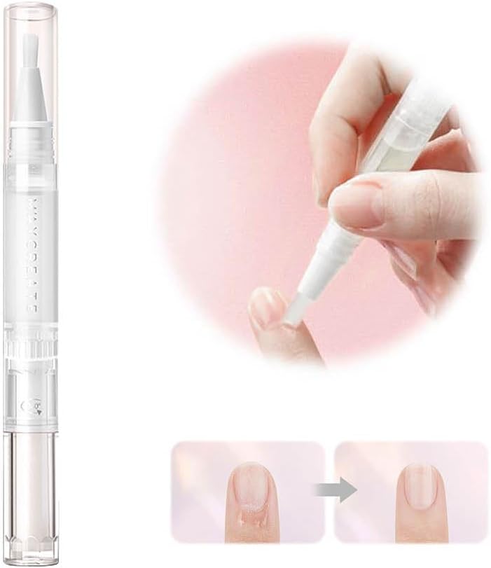 XiahiumCuticle Oil Pen, Nail and Cuticle Care Nourishment Pen, Repaired Cuticles Overnight Cuticle Softener Nail Strengthener Protector for Damaged Skin Thin Nail, Travel-Sized Beauty