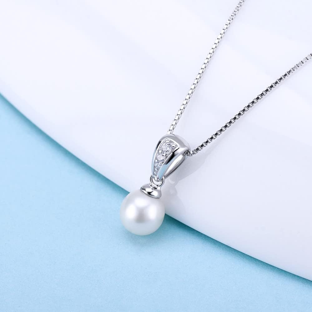 Sterling Silver Simple CZ Bail Pin Pendant Fitting for Pearl Jewelry, Design Pendant Mount for Women DIY Jewelry Making - Image 5