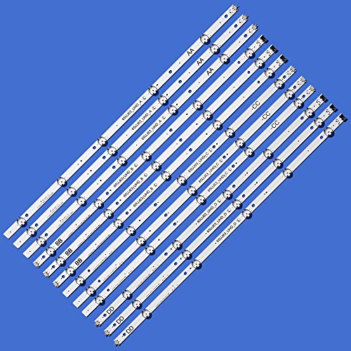 Tira de LED EAV63673007 para reparar pérdida de brillo en LG 65UJ630V de 65"