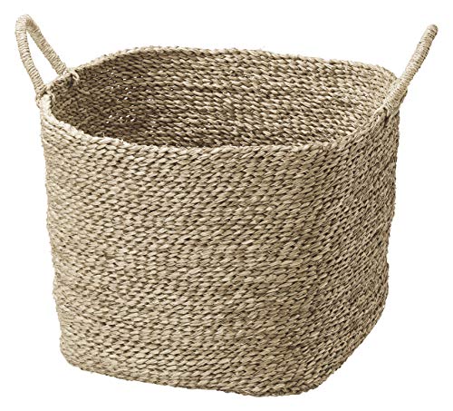 ちどり産業(Tidorisangyou) バスケット ナチュラル 37×37×43cm