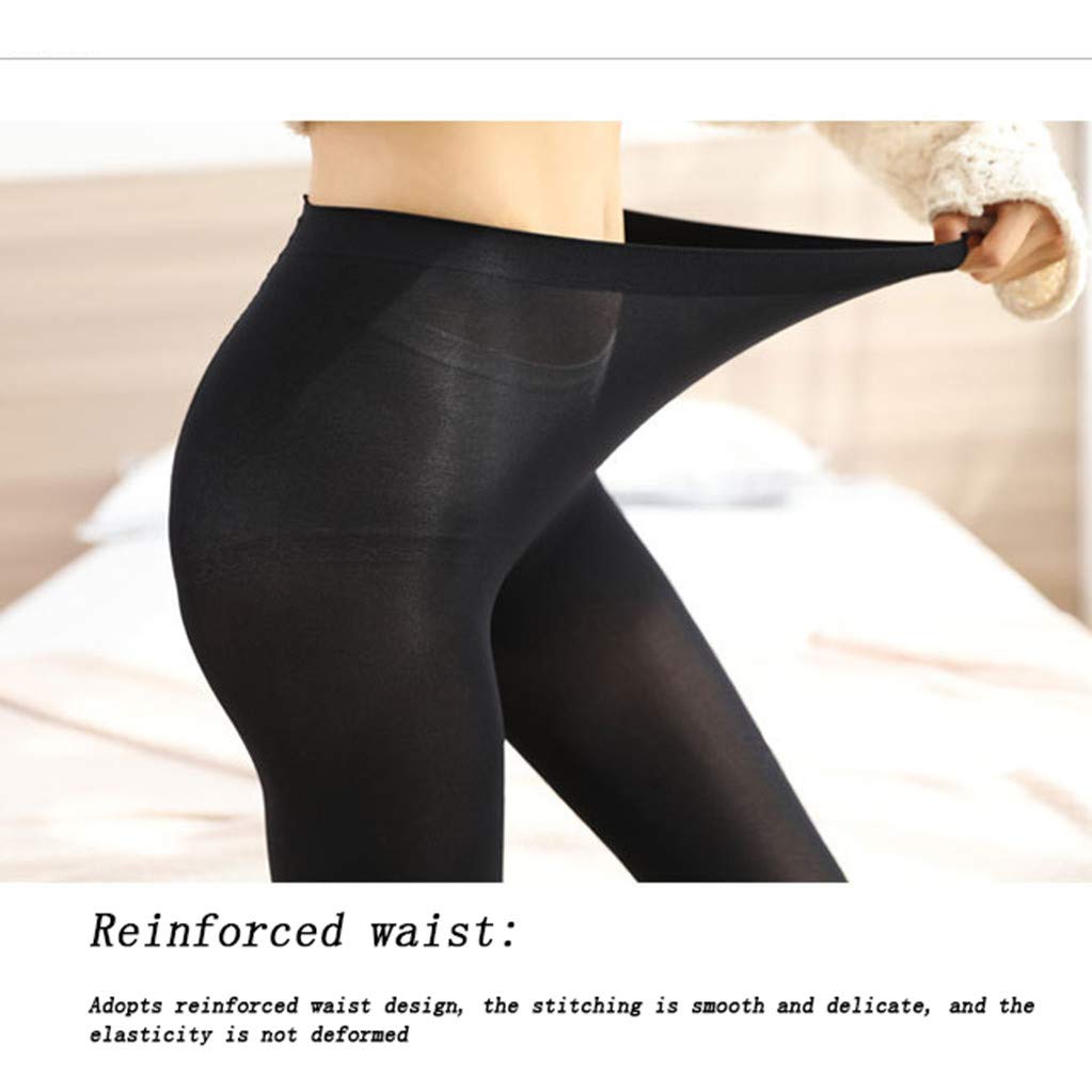 Collants Control pour Femmes, Collants Control Top, Collants Semi-Opaques, Collants Amincissants Taille Haute, Collants à Pieds Souples,Noir,One Size