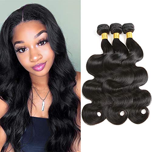 Body Wave Bundles 3 Bundles Natural Black (20 22 24)